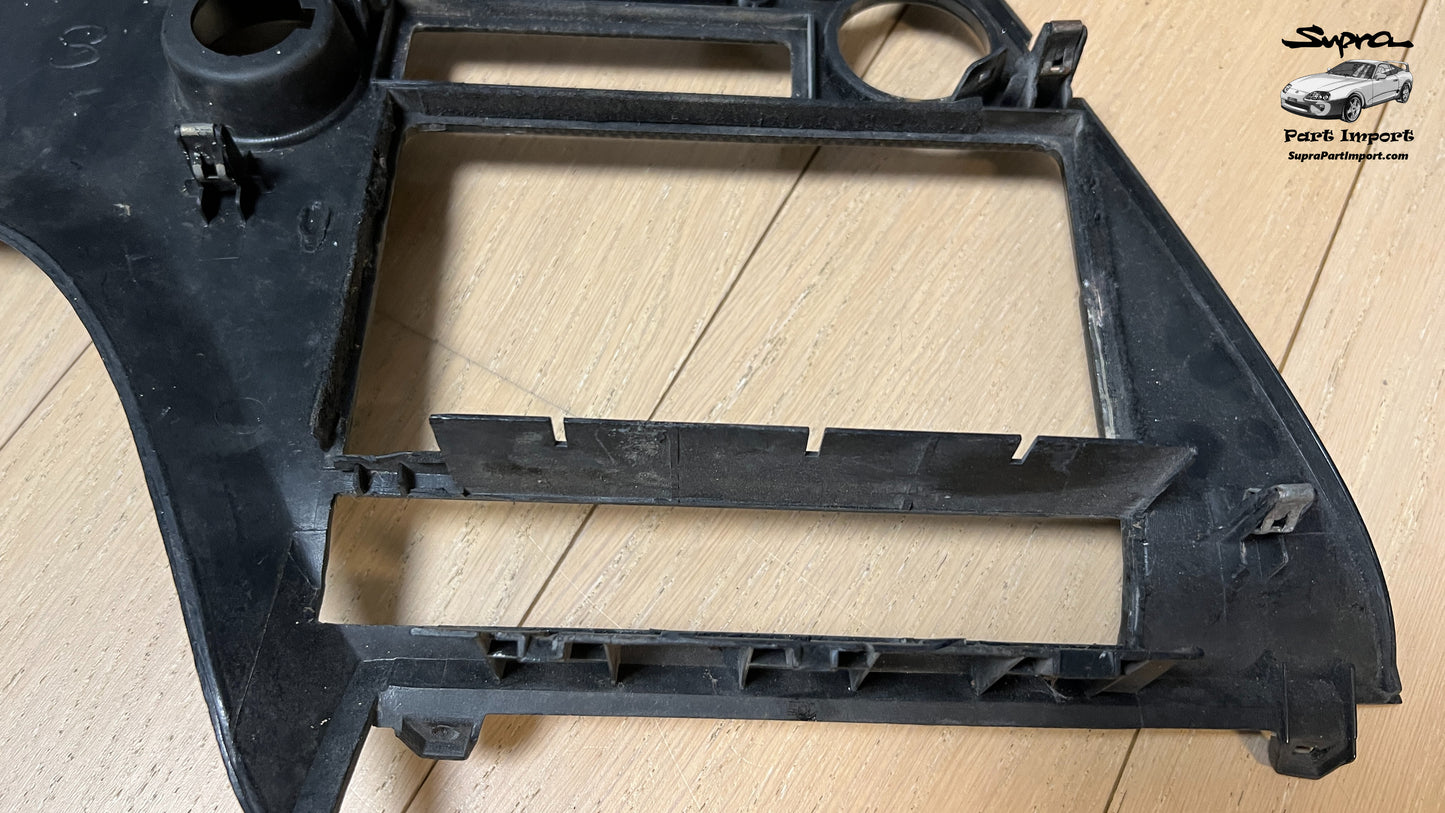 *For Project* JZA80 Supra Genuine OEM S1 RHD Radio Panel, Center Instrument Cluster Finish (55405-14120)