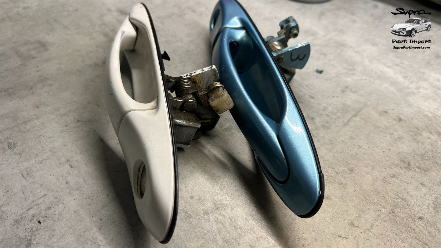 JZA80 Supra Genuine OEM LHD/RHD LH + RH Exterior Door Handle Set (3 + 6)