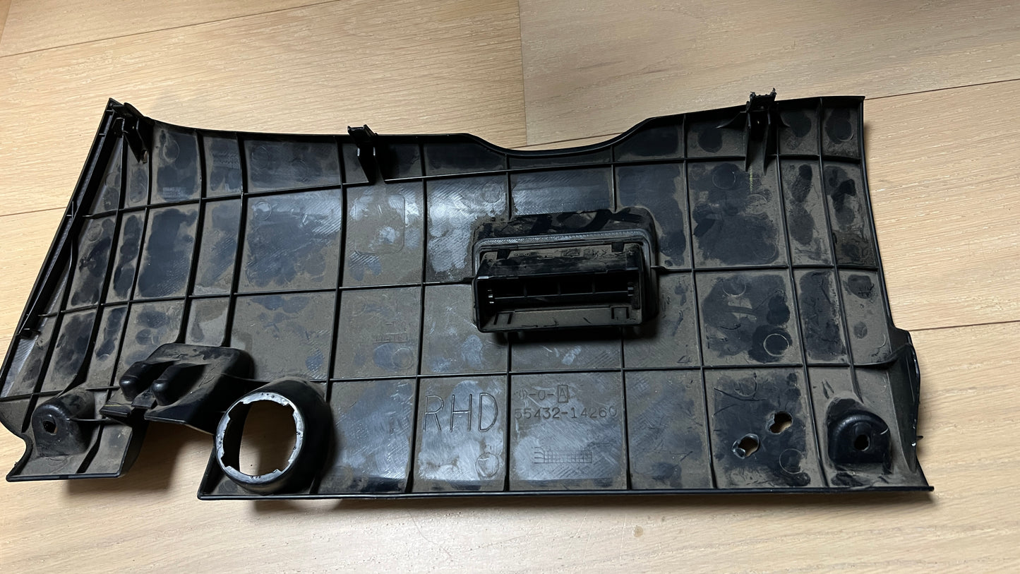 JZA80 Supra Genuine OEM RHD Lower Instrument Panel Finish Panel (55432-14260-C0)