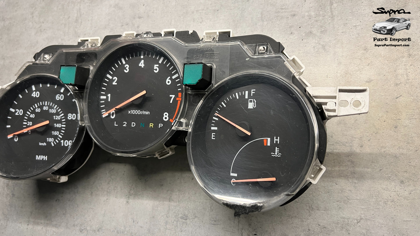 JZA80 Supra Genuine OEM S1 RHD J-Spec Auto Cluster Assembly (83010-1B790)