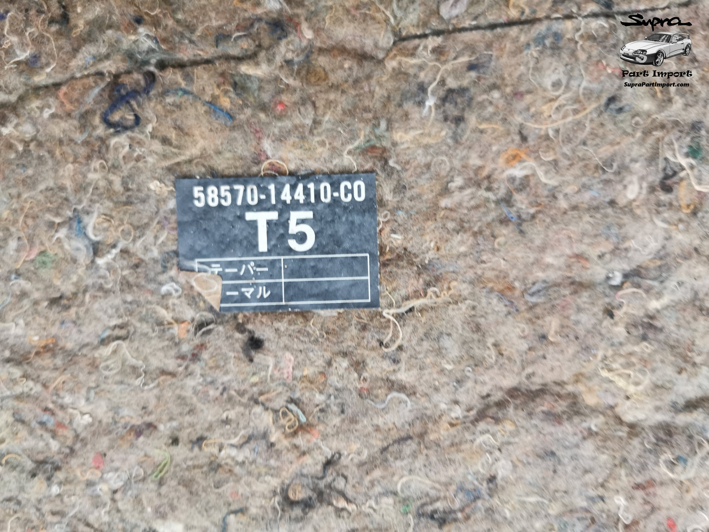 JZA80 Supra Genuine OEM LHD/RHD Hardtop Trunk Mat (58570-14410-C0)