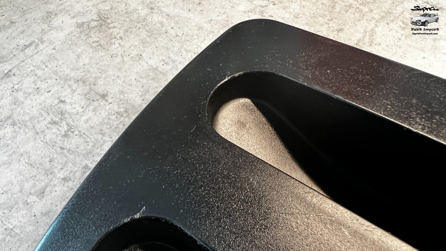 *RARE* JZA80 Supra Genuine OEM Rear Bumper License Plate Garnish Set /w Mounts