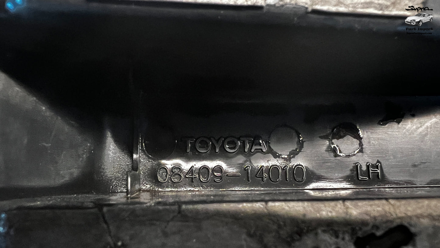 *RARE* JZA80 Supra Genuine OEM Rear Bumper License Plate Garnish Set /w Mounts