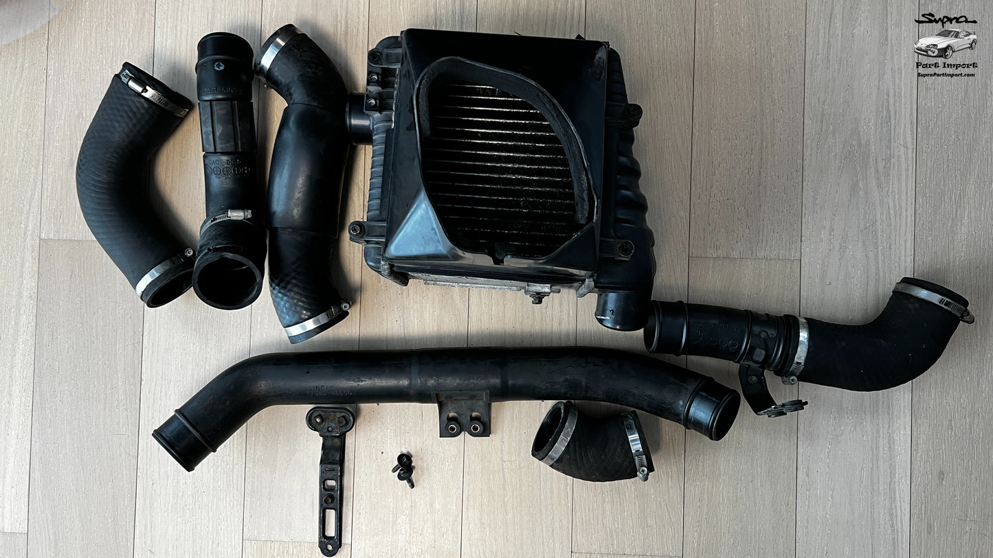 JZA80 Supra RHD 2JZ-GTE Engine Intercooler w/ Piping