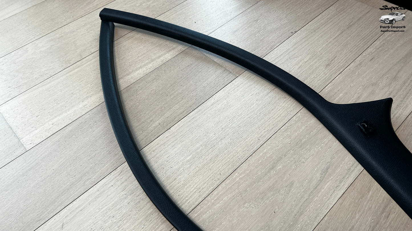 *RARE* JZA80 Supra Genuine OEM RHD A-Pillar Trim Set (62220-14060 + 62210-14070)