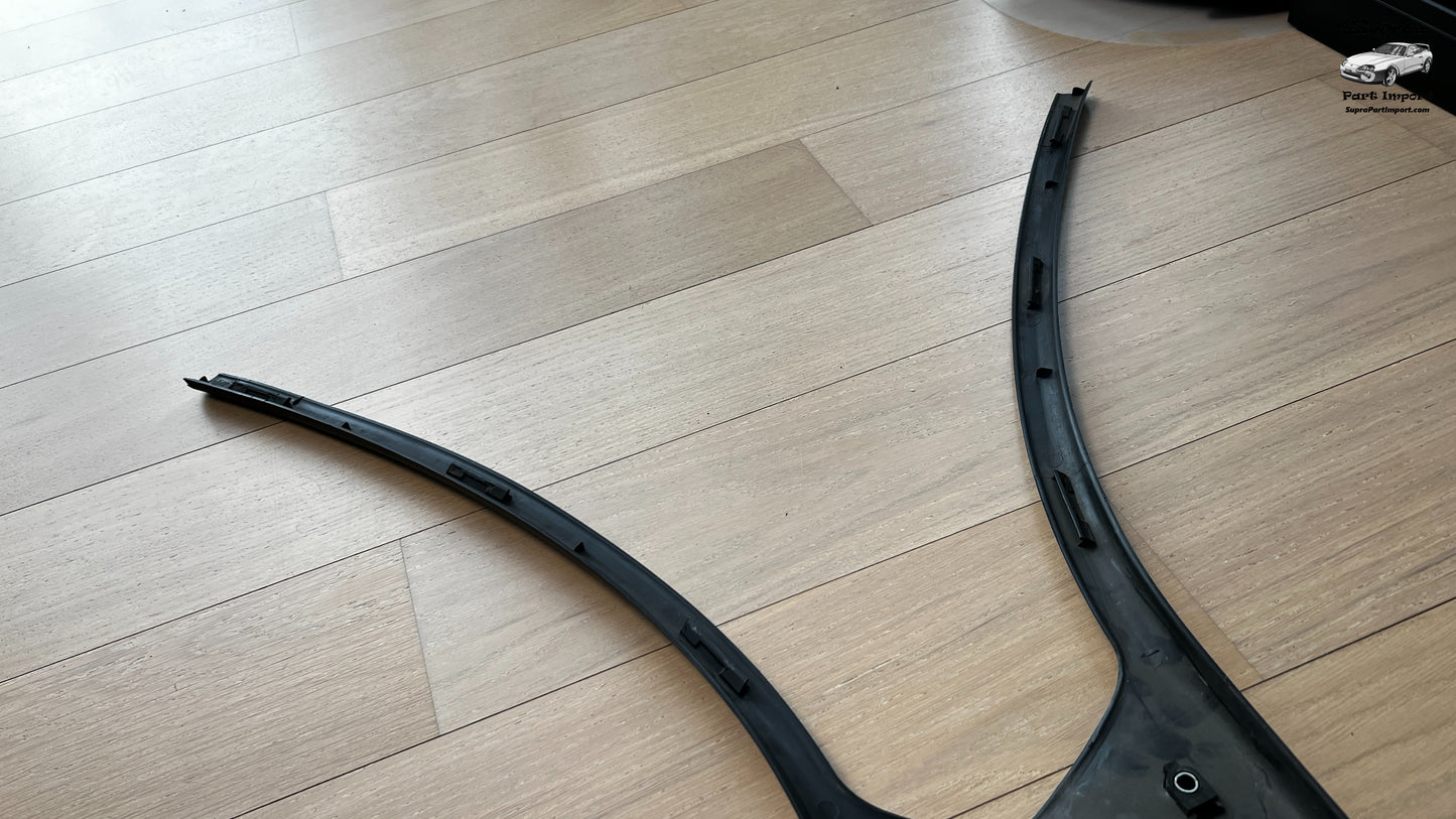 *RARE* JZA80 Supra Genuine OEM RHD A-Pillar Trim Set (62220-14060 + 62210-14070)