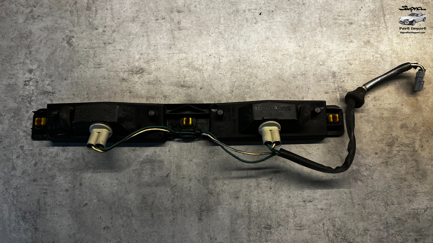 JZA80 Supra Genuine OEM Rear Bumper Licence Plate Light Assembly (81270-24030)