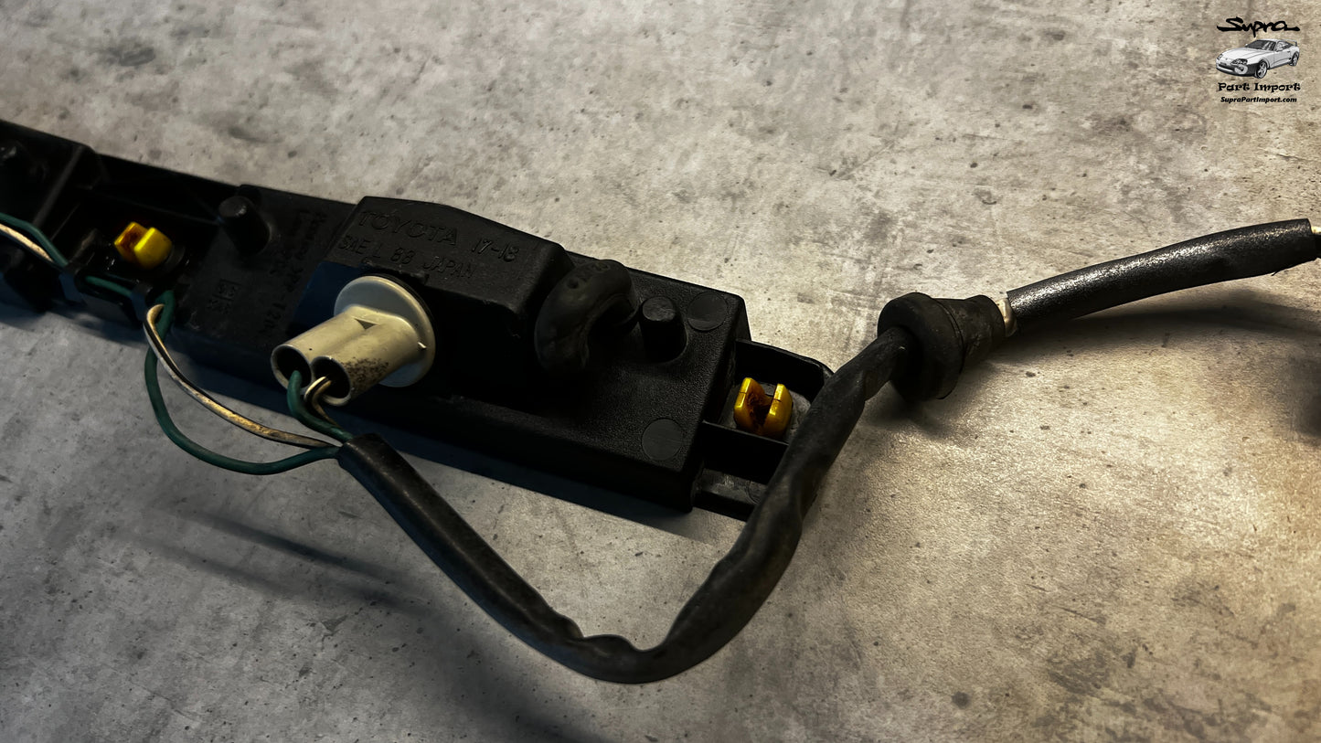 JZA80 Supra Genuine OEM Rear Bumper Licence Plate Light Assembly (81270-24030)