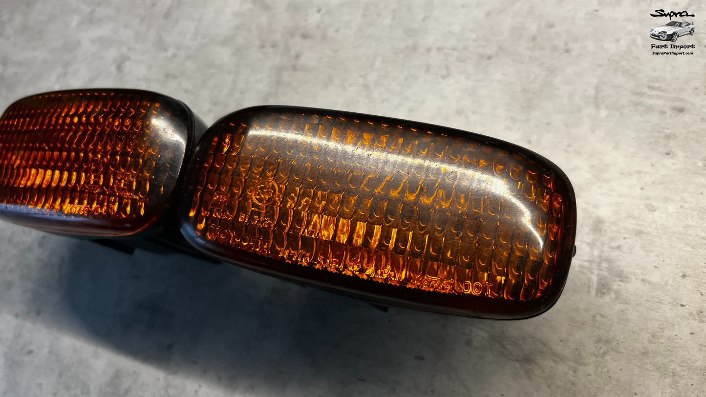 JZA80 Supra Genuine OEM LHD/RHD S1 Front Turn Signal Set
