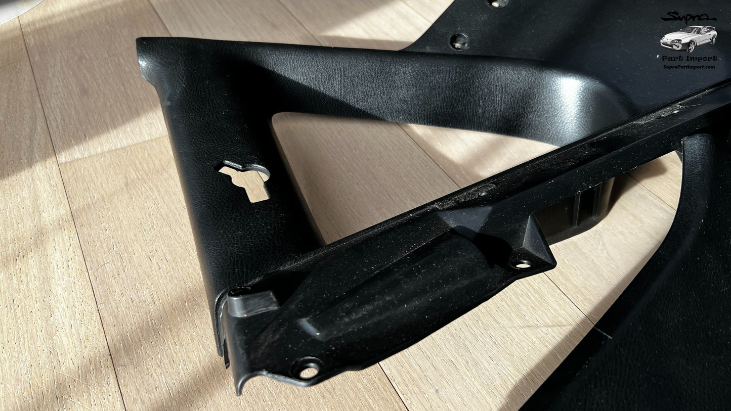 JZA80 Supra Genuine OEM Quarter Window Interior Trim Set (2pc.) (62471-14291-C0, 62472-14281-C0)