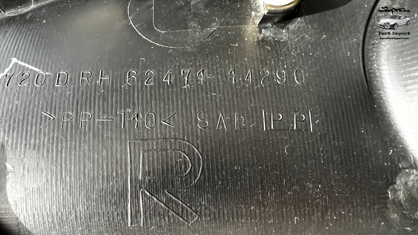 JZA80 Supra Genuine OEM Quarter Window Interior Trim Set (2pc.) (62471-14291-C0, 62472-14281-C0)