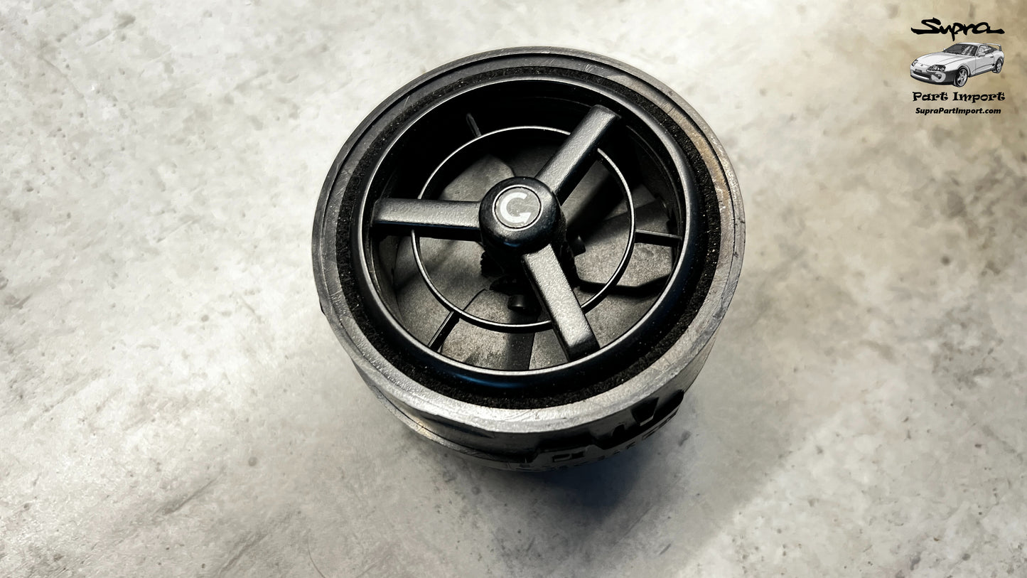 JZA80 Supra Genuine OEM Dash Panel Vent Insert (55650-14130) (ART788)