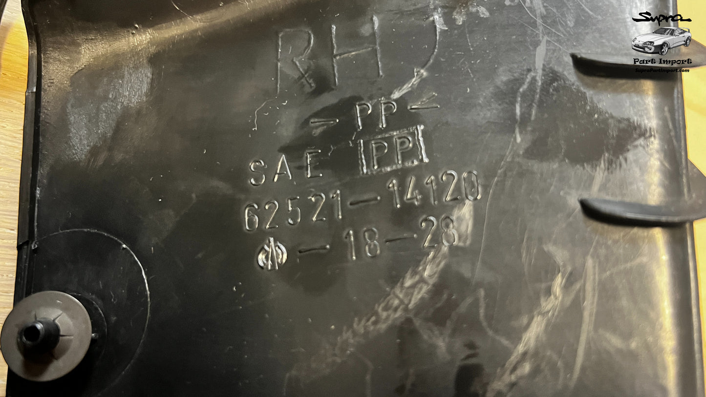 JZA80 Supra Geniune OEM LH + RH Quarter Panel Cover Trim Set (62522-14110-C0 + 62521-14120-C0)