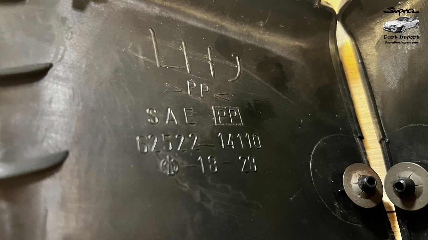 JZA80 Supra Geniune OEM LH + RH Quarter Panel Cover Trim Set (62522-14110-C0 + 62521-14120-C0)