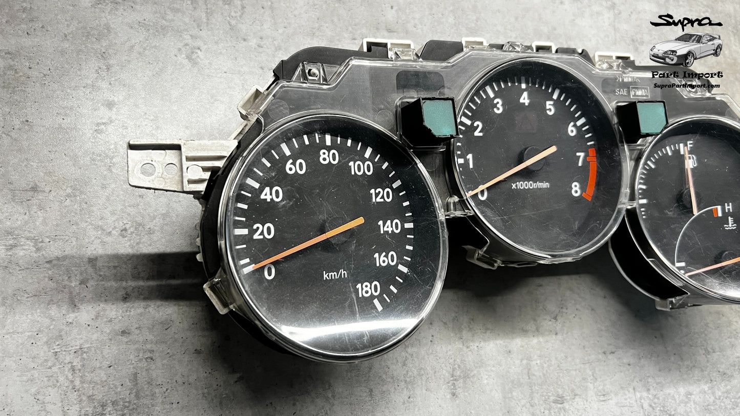 JZA80 Supra Genuine OEM S1 RHD J-Spec Manual Cluster Assembly (83010-1B790)