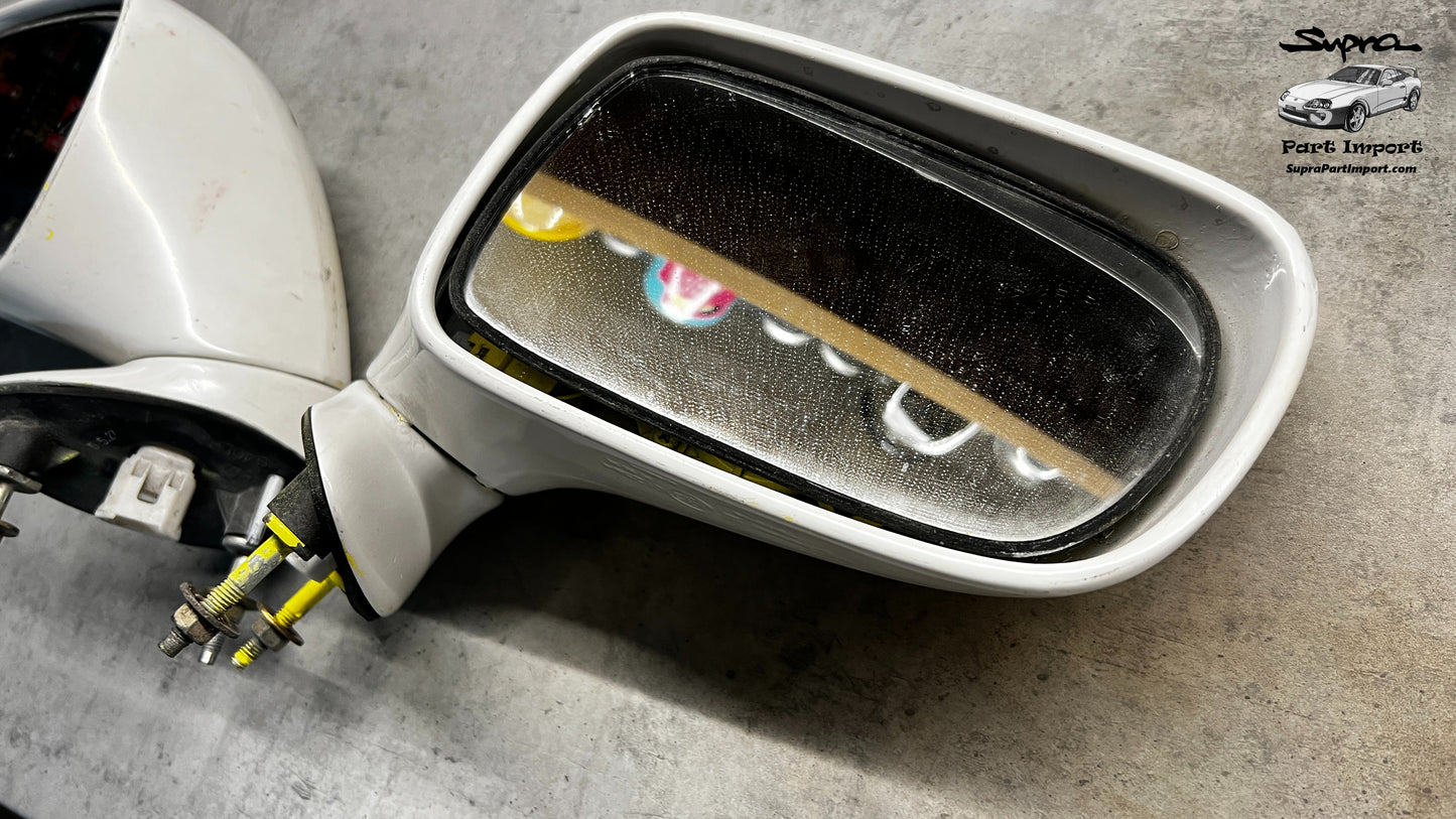 JZA80 Supra Genuine OEM S1 RHD *Non-Folding* Mirror Set (2 pc, For Project)