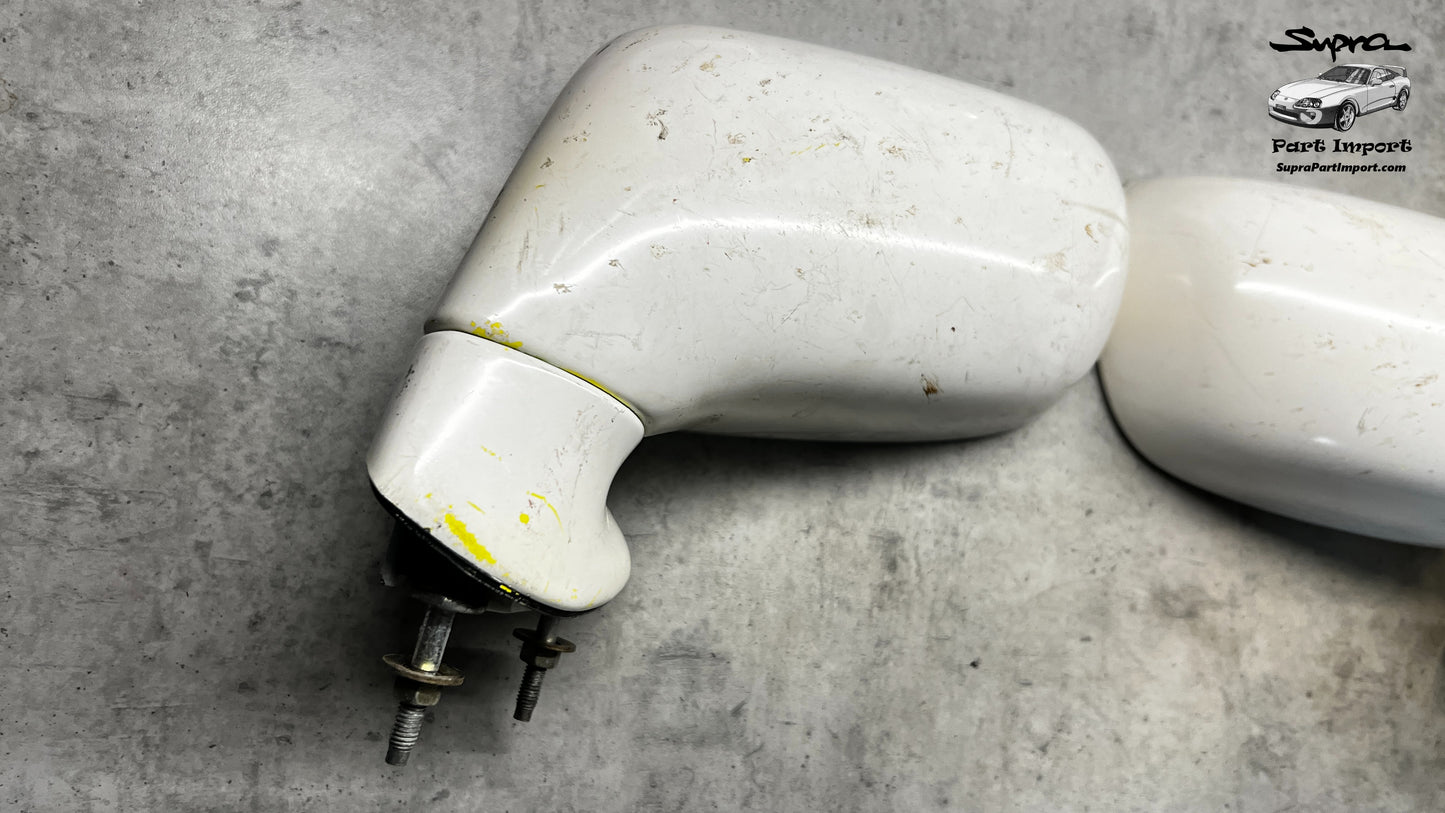 JZA80 Supra Genuine OEM S1 RHD *Non-Folding* Mirror Set (2 pc, For Project)