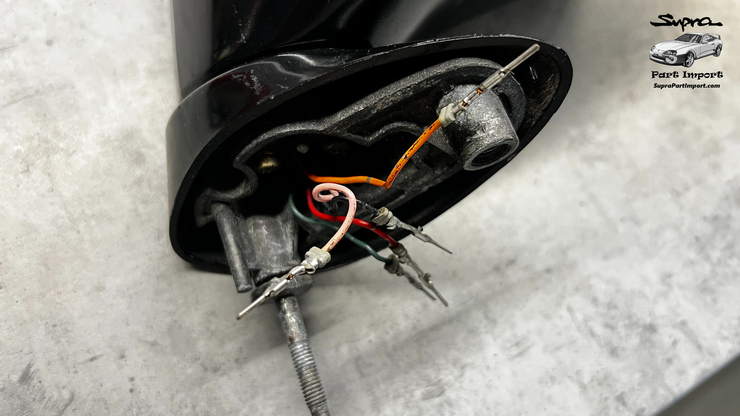 JZA80 Supra Genuine OEM *Folding* S1 RHD RH (Right Side) Mirror (For parts)