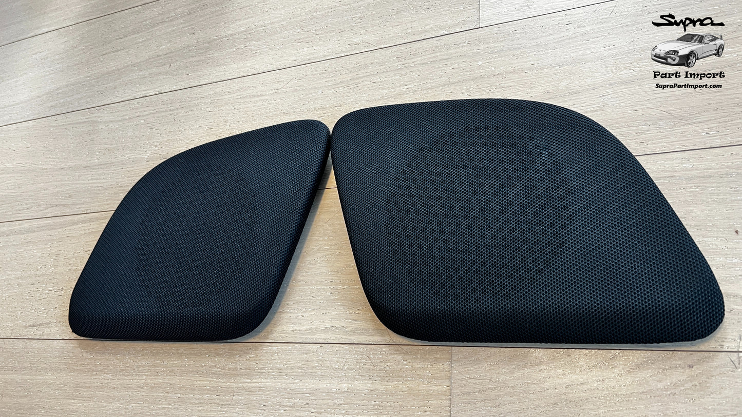JZA80 Supra Genuine OEM Rear LH + RH Speaker Grill Panel Trim Set (64034-14080-C0 + 64033-14090-C0)