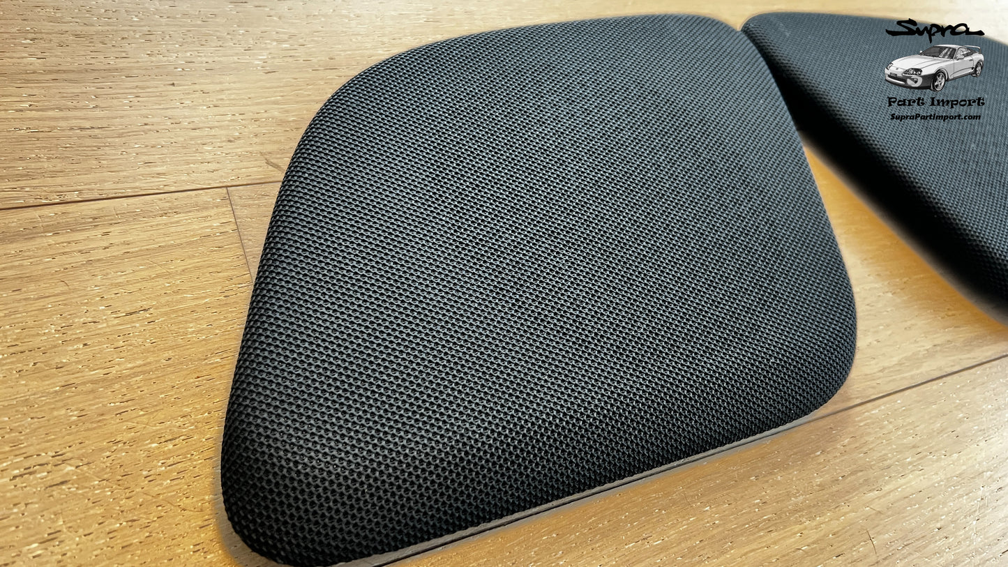 JZA80 Supra Genuine OEM Rear LH + RH Speaker Grill Panel Trim Set (64034-14080-C0 + 64033-14090-C0)