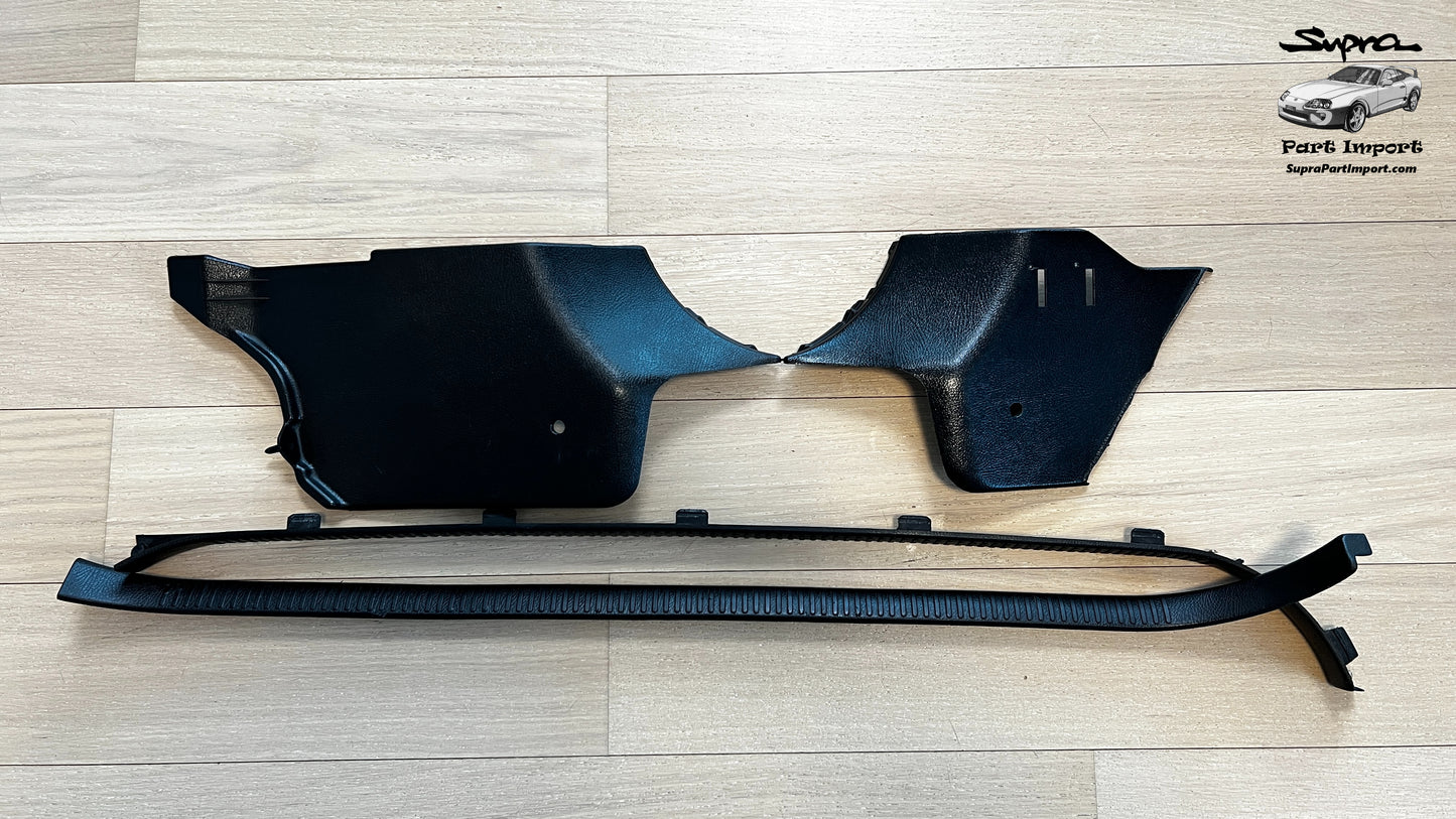 *RARE* JZA80 Supra Genuine OEM RHD Interior Side Kick Panel Set (62102-14240-C0, 62101-14180-C0)