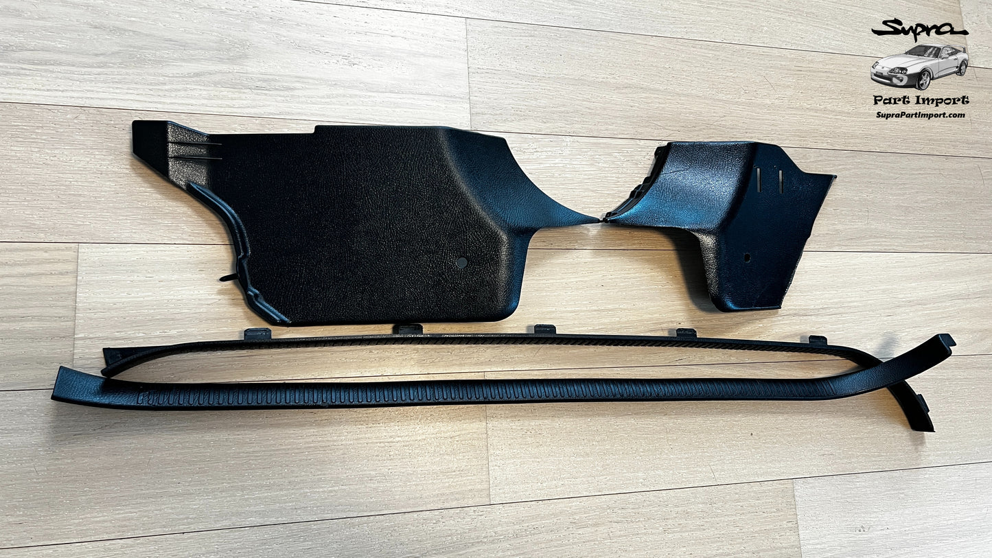 *RARE* JZA80 Supra Genuine OEM RHD Interior Side Kick Panel Set (62102-14240-C0, 62101-14180-C0)