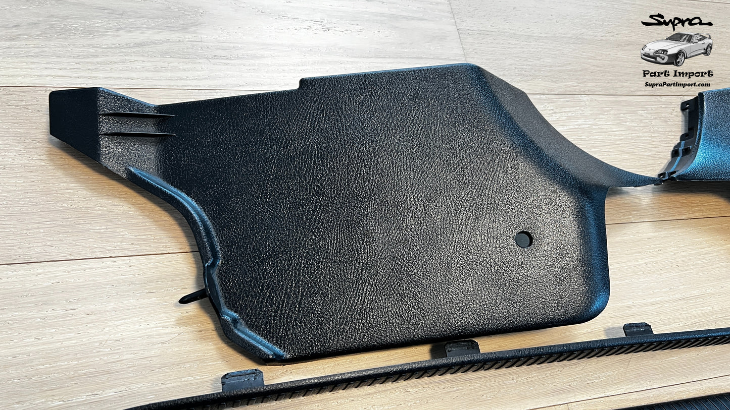 *RARE* JZA80 Supra Genuine OEM RHD Interior Side Kick Panel Set (62102-14240-C0, 62101-14180-C0)