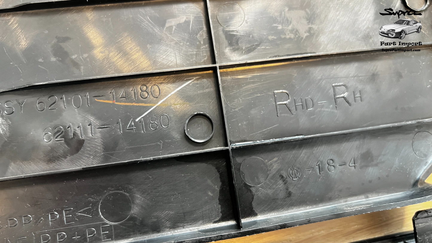 *RARE* JZA80 Supra Genuine OEM RHD Interior Side Kick Panel Set (62102-14240-C0, 62101-14180-C0)