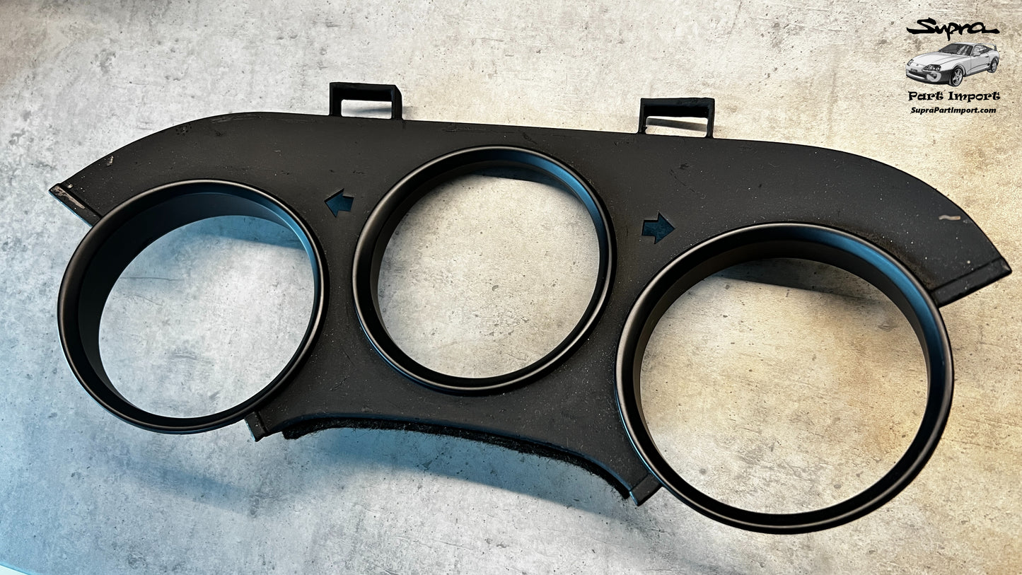 *OEM Coating* JZA80 Supra Genuine OEM S1 LHD/RHD Center Speedometer Panel, Center Instrument Cluster Finish (55405-14120)