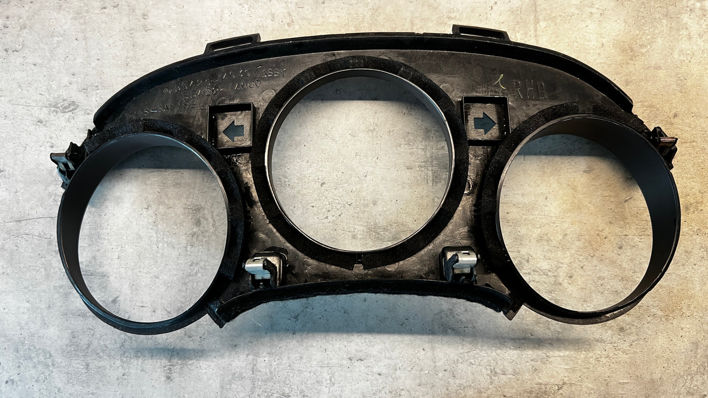 *OEM Coating* JZA80 Supra Genuine OEM S1 LHD/RHD Center Speedometer Panel, Center Instrument Cluster Finish (55405-14120)