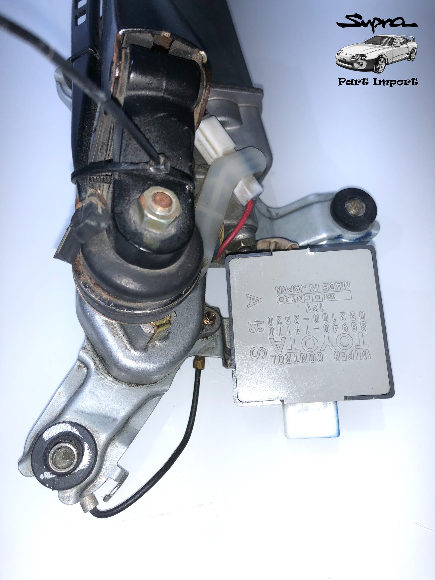 JZA80 Supra Rear Wiper Assembly With Motor & Block 85130-14310 / 85241-14010 / 85242-14010