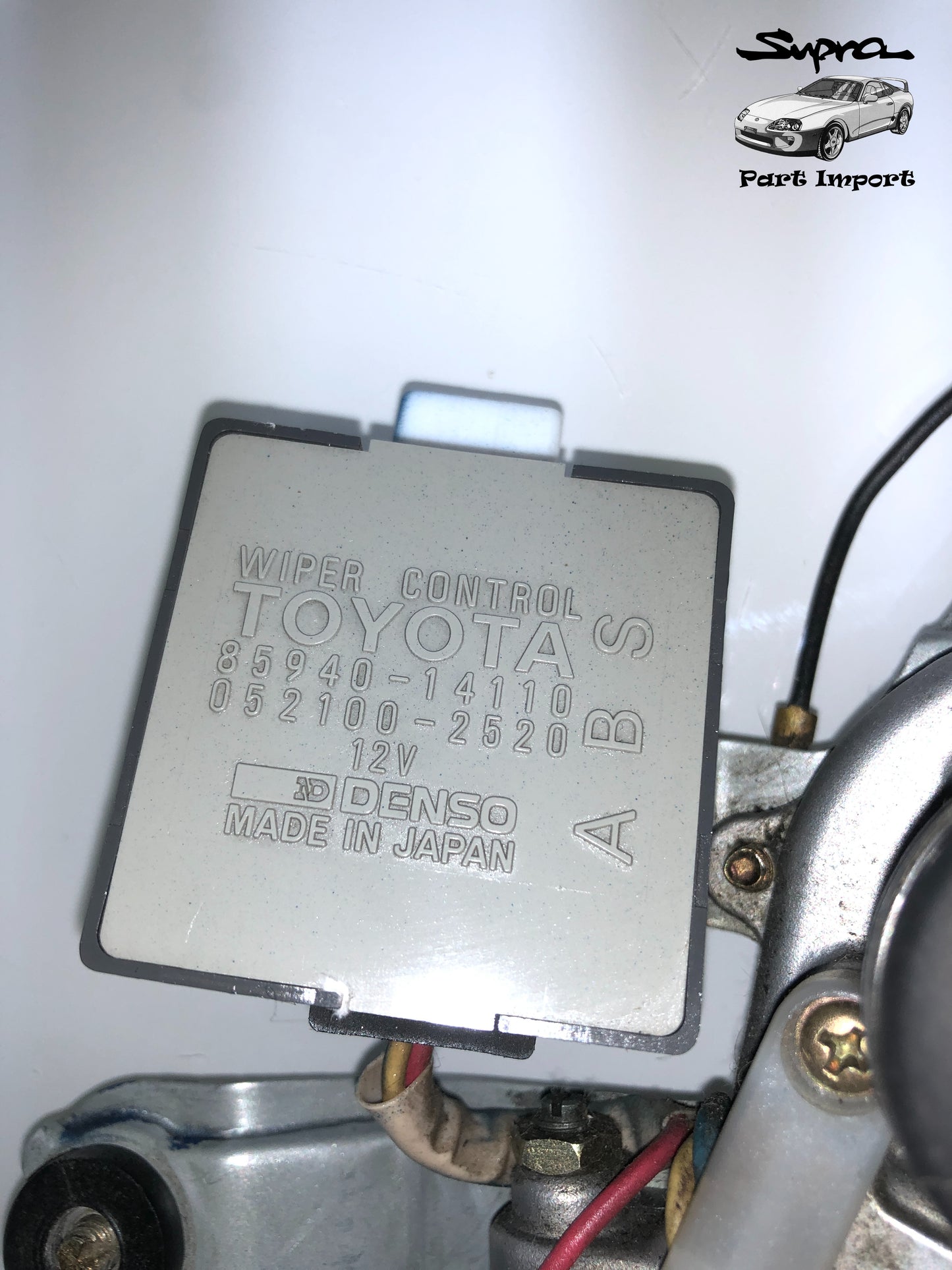 JZA80 Supra Rear Wiper Assembly With Motor & Block 85130-14310 / 85241-14010 / 85242-14010