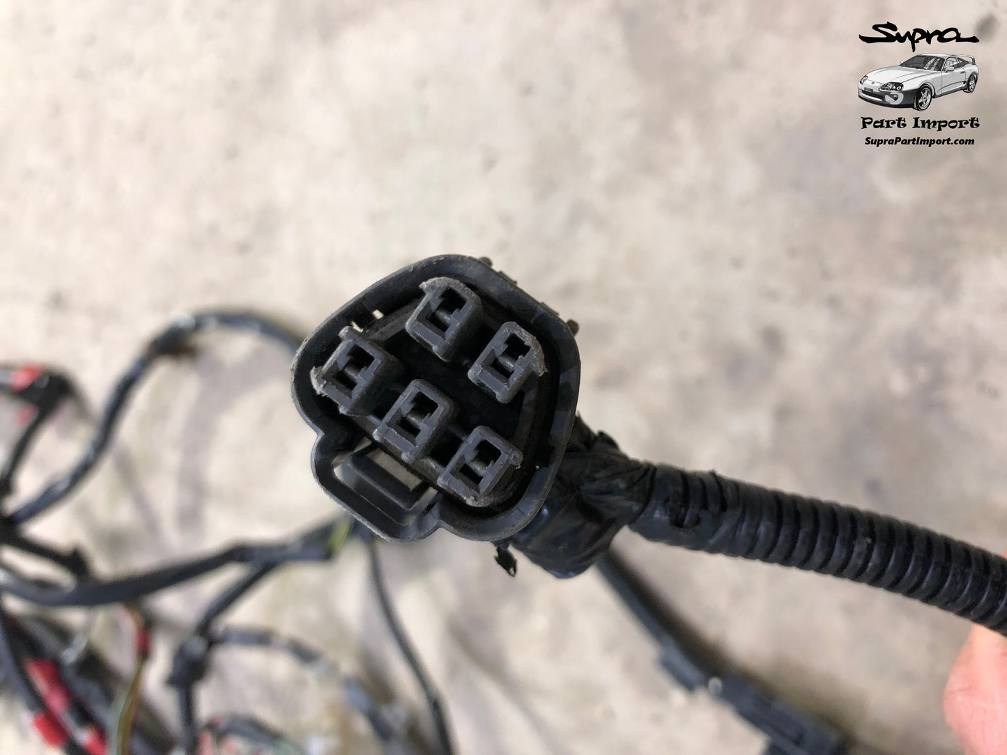 JZA80 Supra RHD JDM GZ-Spec Prefacelift Interior Wiring with Fuse Box and Electronic Modules