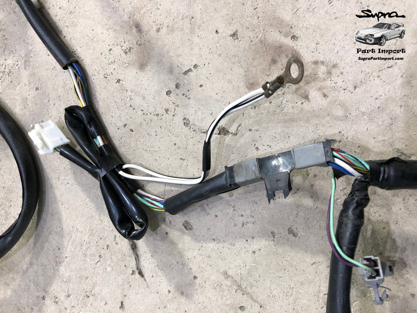 JZA80 Supra RHD JDM GZ-Spec Prefacelift Interior Wiring with Fuse Box and Electronic Modules