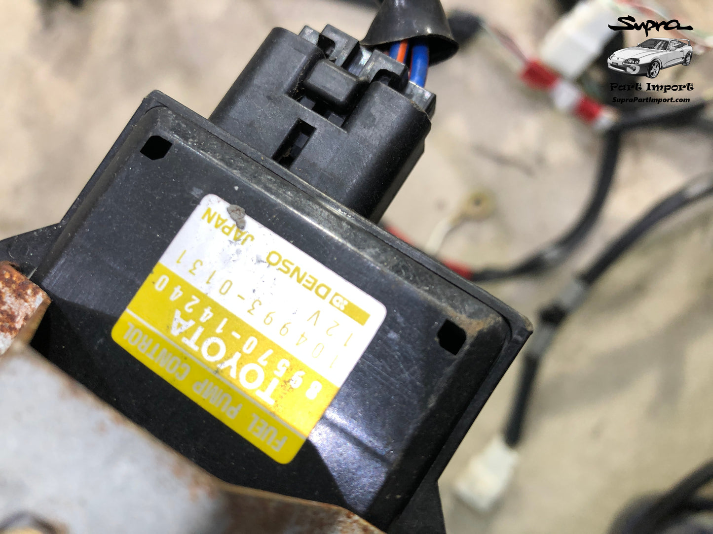 JZA80 Supra RHD JDM GZ-Spec Prefacelift Interior Wiring with Fuse Box and Electronic Modules