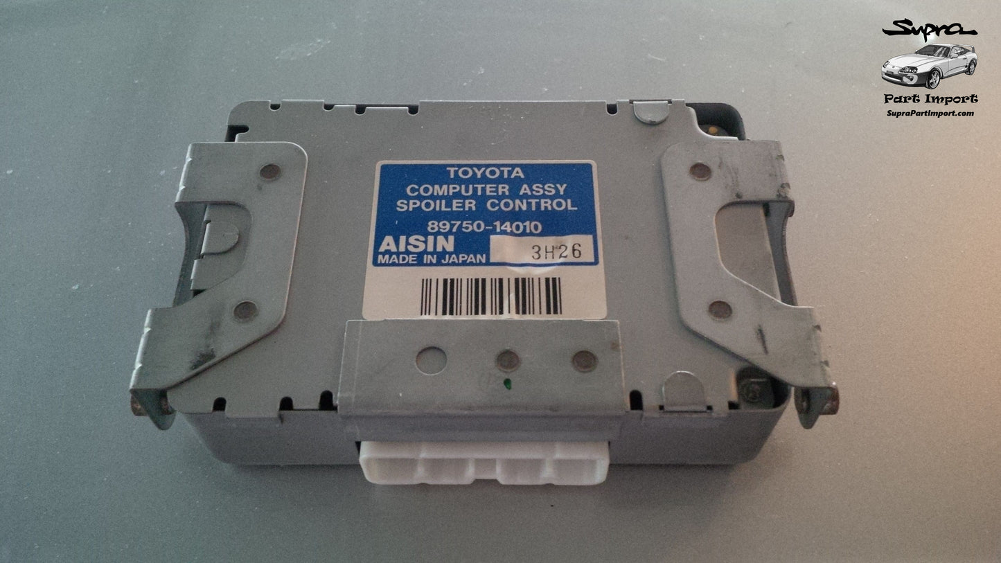 JZA80 Supra Genuine OEM Active Spoiler ECU + Button Kit (89750-14010 + 84865-14010)