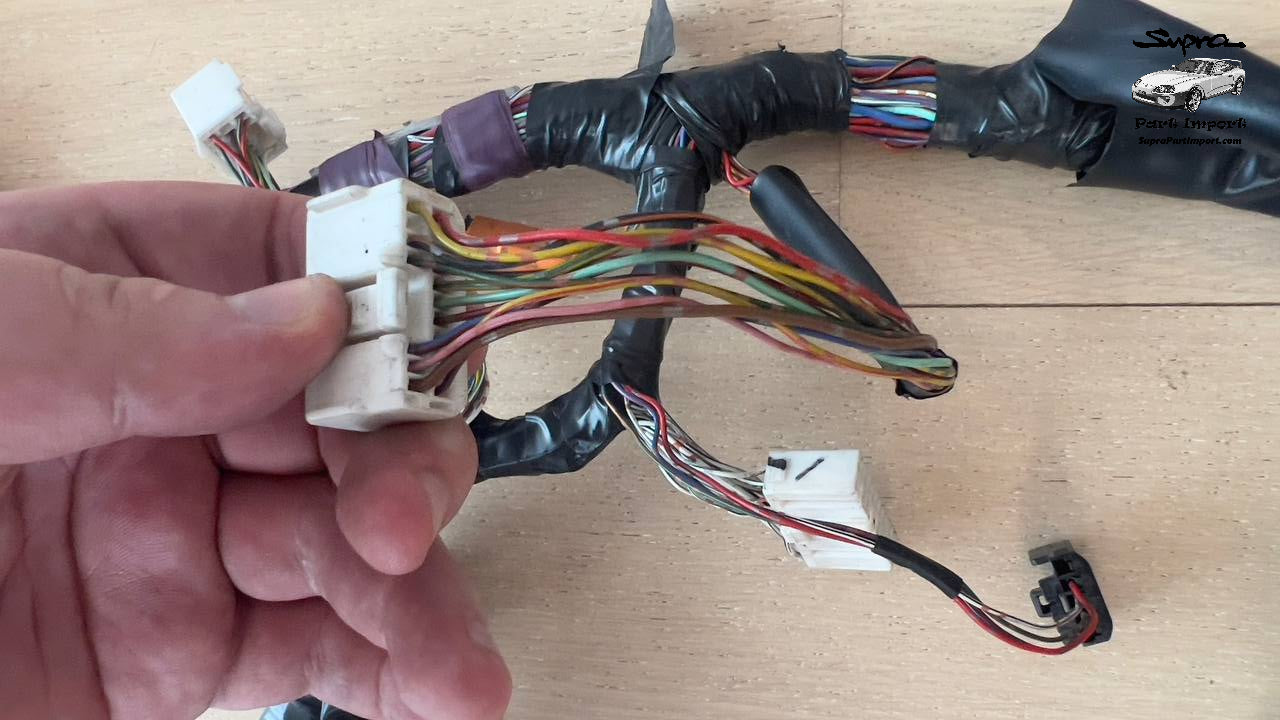 *Unmolested* JZA80 Supra Genuine OEM NA/TT RHD Series 1 Dashboard Wiring Harness (82141-1B260)